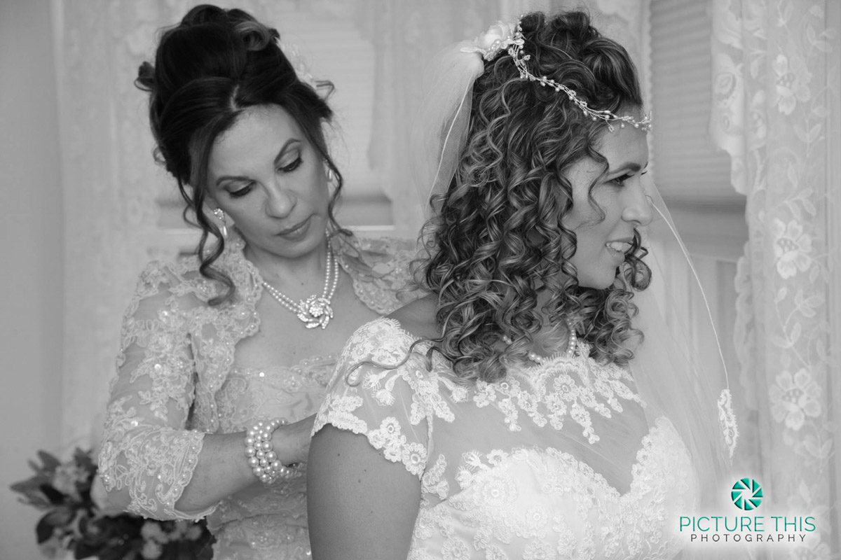 Jessica & Luis a-victorian-era-wedding-with-m0m-helping-bride-to-get-dressed
