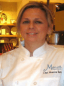 Vendor Spotlight: Monet Baking Company monica in chefs jacket